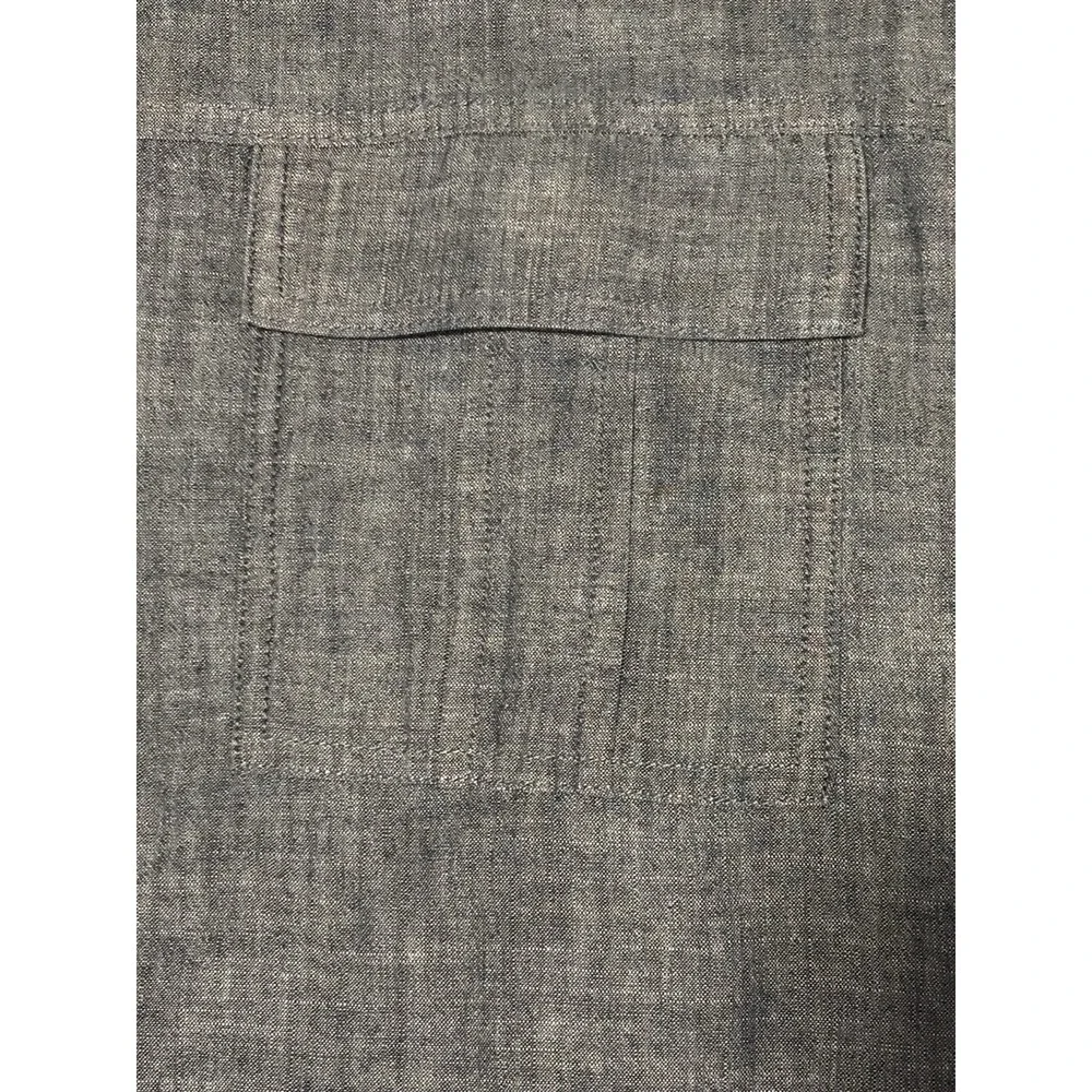 Used Sean John Blue Short Sleeve Button-up Shirt Men's Sz 3X Excellent Condition - Picture 7 of 10